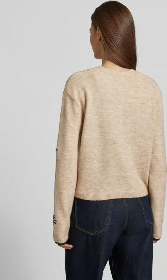 Scotch & Soda regular fit gebreid jack met alpaca-anteil - Foto 3