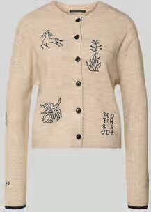 Scotch & Soda regular fit gebreid jack met alpaca-anteil