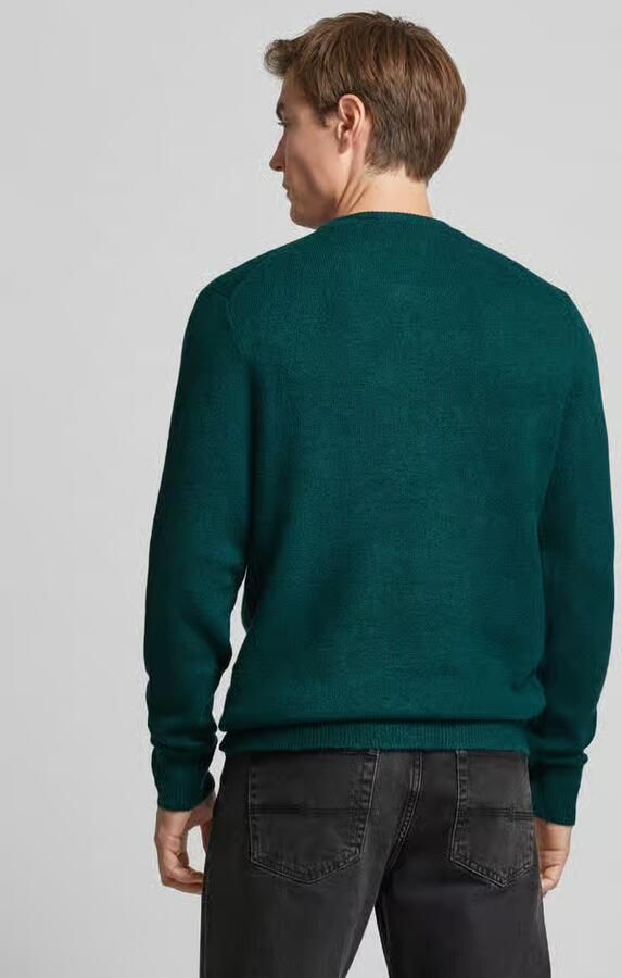 Scotch & Soda Regular fit gebreide pullover met ronde hals