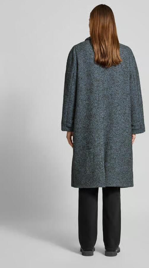 Scotch & Soda regular fit lange jas met wol