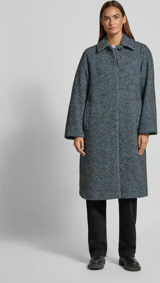Scotch & Soda regular fit lange jas met wol - Foto 2