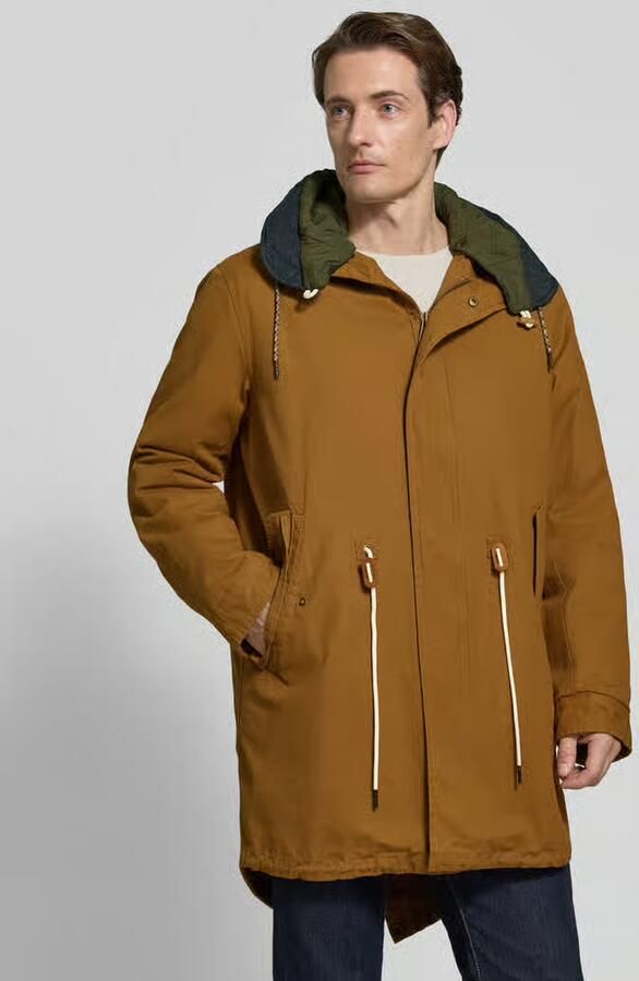 Scotch & Soda Regular fit lange jas van puur katoen model 'FISHTAIL' - Foto 2