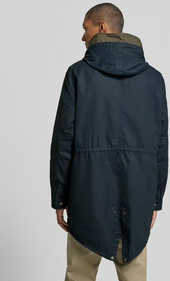 Scotch & Soda Regular fit lange jas van puur katoen model 'FISHTAIL' - Foto 2