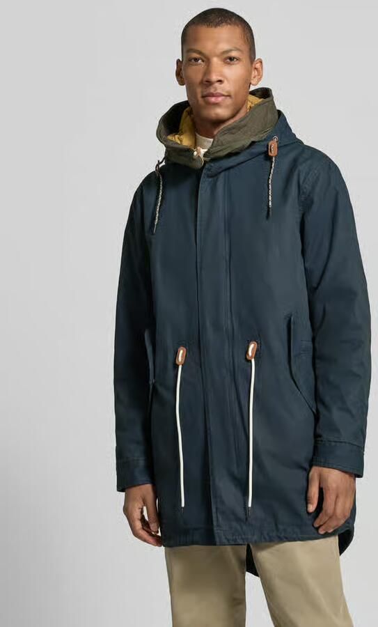 Scotch & Soda Regular fit lange jas van puur katoen model 'FISHTAIL' - Foto 3