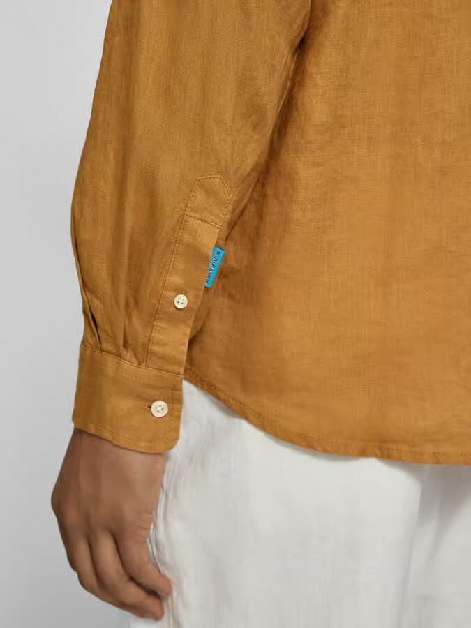 Scotch & Soda regular fit linnen overhemd met kentkraag - Foto 3
