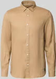 Scotch & Soda regular fit linnen overhemd van puur linnen model 'CORE'