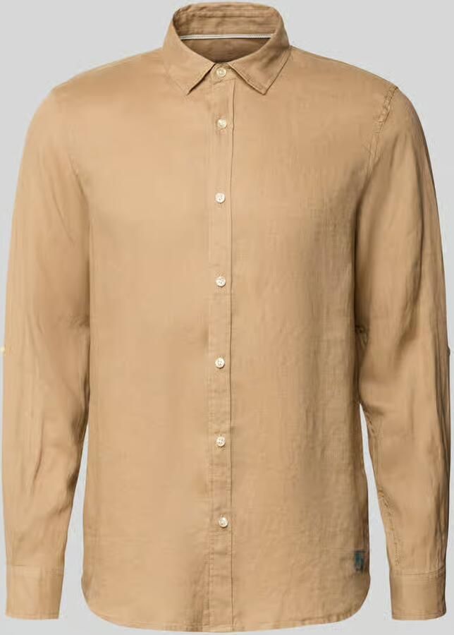 Scotch & Soda regular fit linnen overhemd van puur linnen model 'CORE' - Foto 2