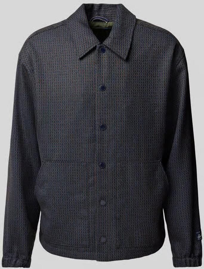 Scotch & Soda Regular fit overhemdjack met opgestikte steekzakken - Foto 2
