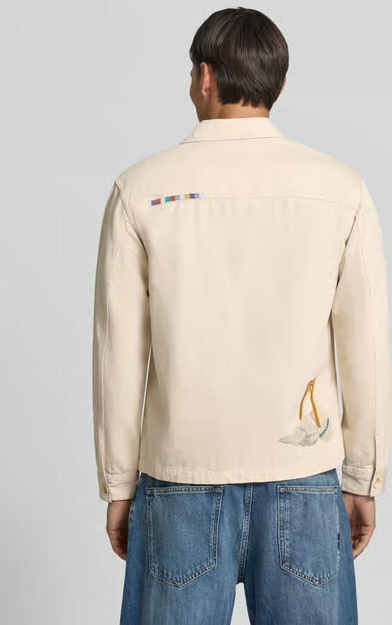 Scotch & Soda Regular fit overshirt met motiefprints en applicaties - Foto 2