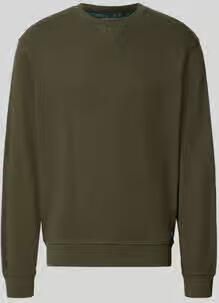 Scotch & Soda regular fit gemêleerde sweater donkergroen - Foto 4
