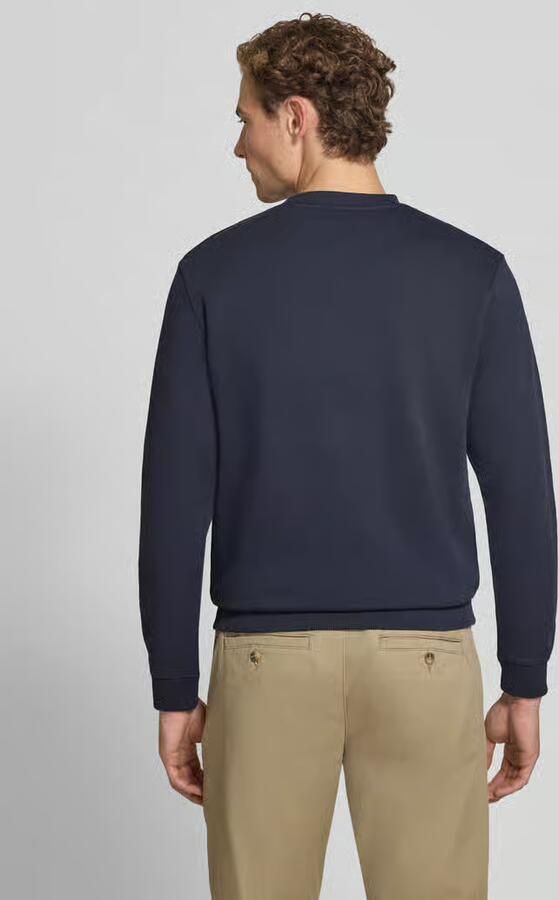 SCOTCH & SODA Heren Truien & Vesten Core Logo Sweatshirt Donkerblauw - Foto 6