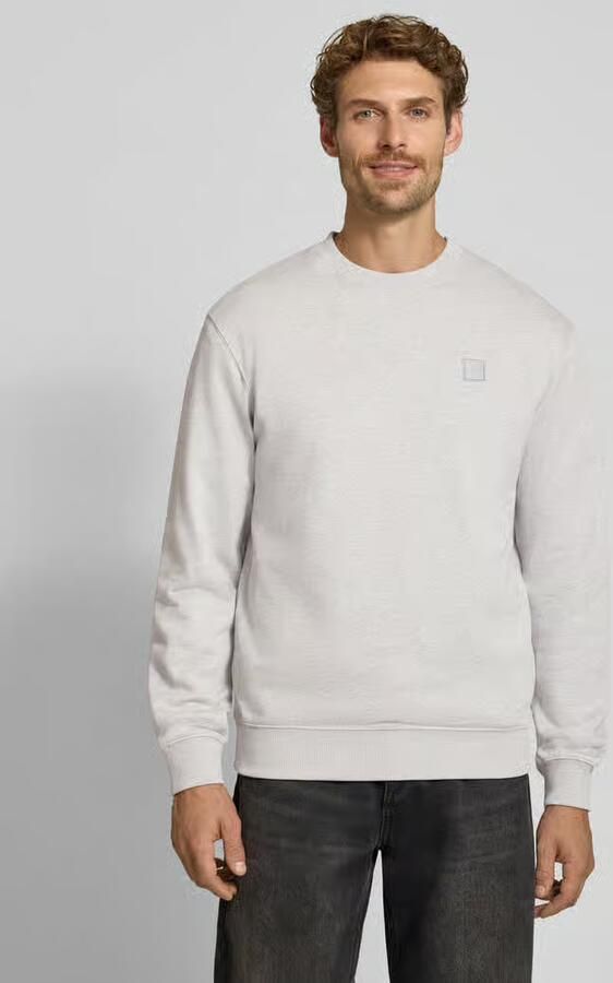 Scotch & Soda Logo Sweatshirt Upgrade Stijlvol Grijs Katoen Gray Heren - Foto 8