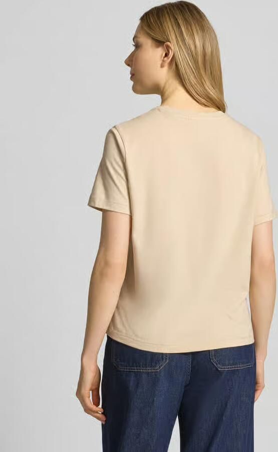 Scotch & Soda regular fit T-shirt met florale stitching - Foto 3