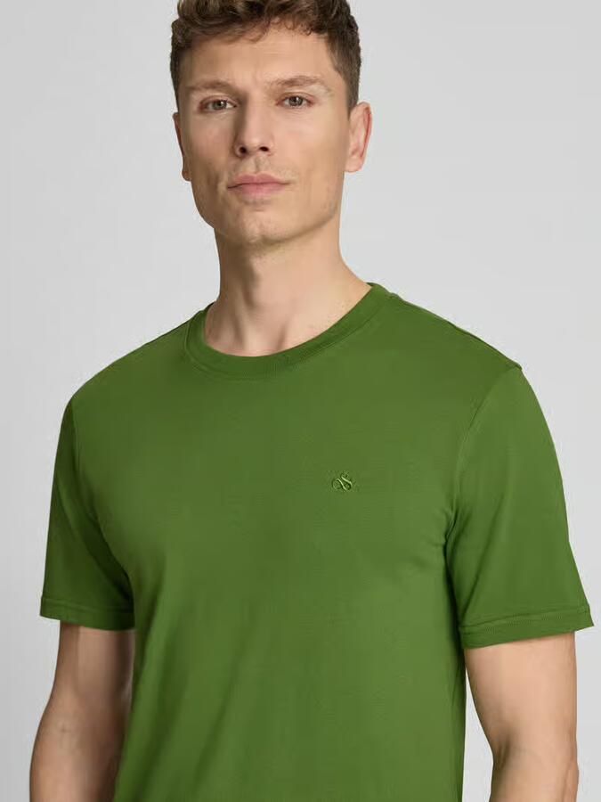 Scotch & Soda regular fit T-shirt met gestikt logo - Foto 2
