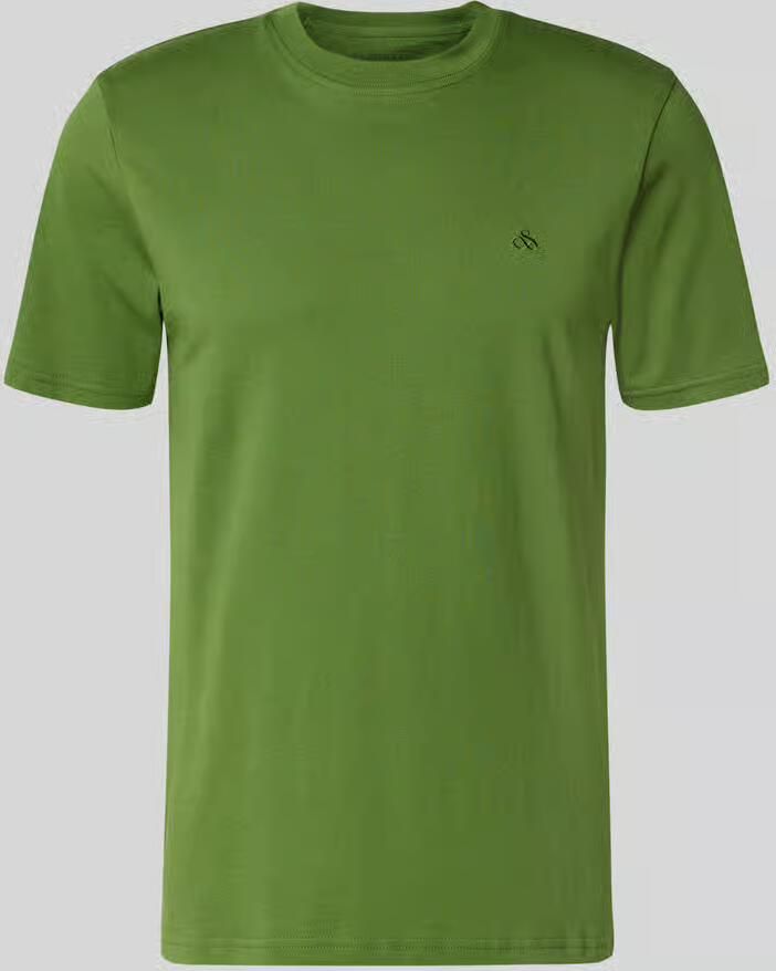 Scotch & Soda regular fit T-shirt met gestikt logo - Foto 3