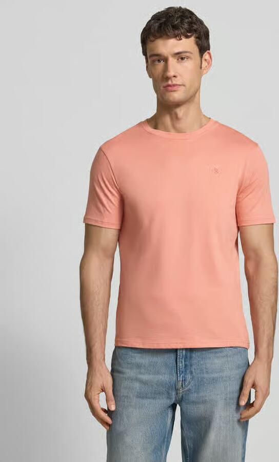 Scotch & Soda regular fit T-shirt met gestikt logo - Foto 3