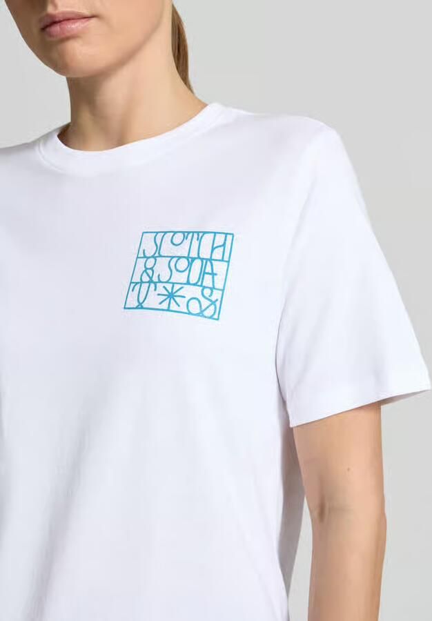 Scotch & Soda regular fit T-shirt met logoprint