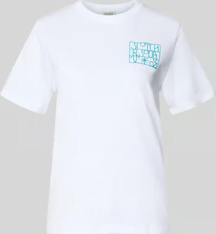 Scotch & Soda regular fit T-shirt met logoprint - Foto 2