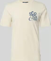 Scotch & Soda regular fit T-shirt met logoprint