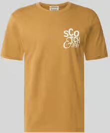 Scotch & Soda regular fit T-shirt met logoprint