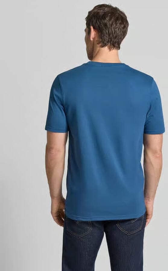 Scotch & Soda regular fit T-shirt met print blauw - Foto 5
