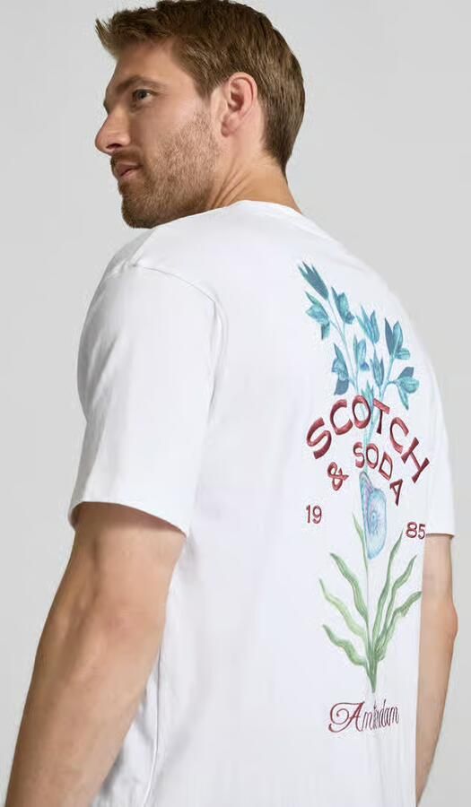 Scotch & Soda Regular fit t-shirt van puur katoen - Foto 2
