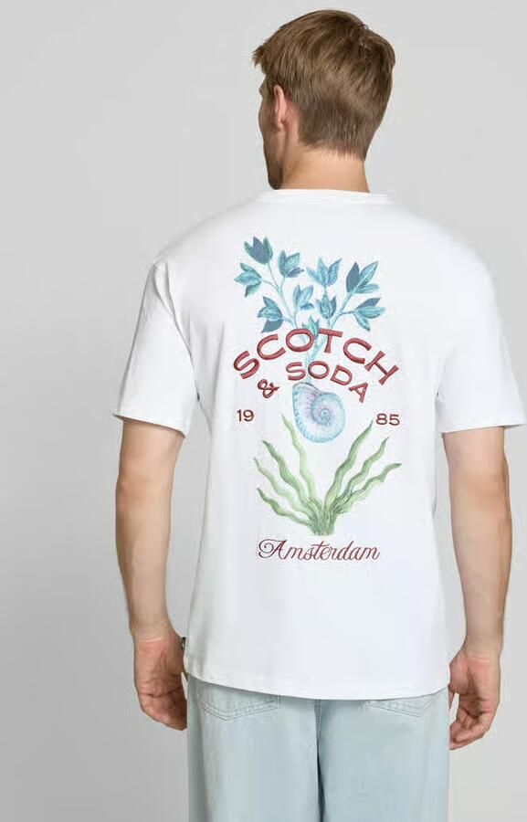 Scotch & Soda Regular fit t-shirt van puur katoen - Foto 2