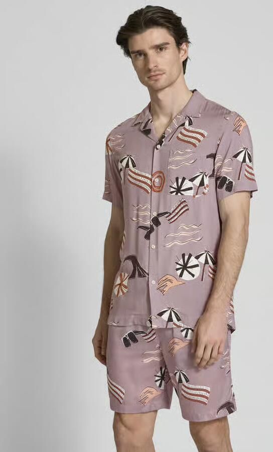 Scotch & Soda Regular fit vrijetijdsoverhemd met halflange mouwen - Foto 5