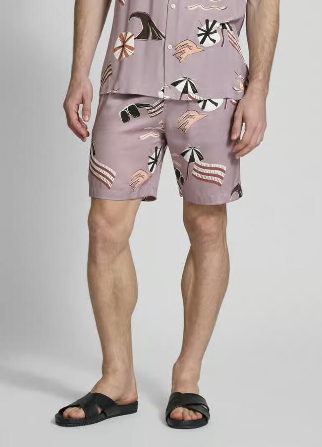 Scotch & Soda Relaxed fit bermuda met steekzakken model 'FAVE' - Foto 2