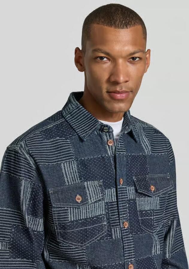 Scotch & Soda relaxed fit overhemdjack in denimlook - Foto 2