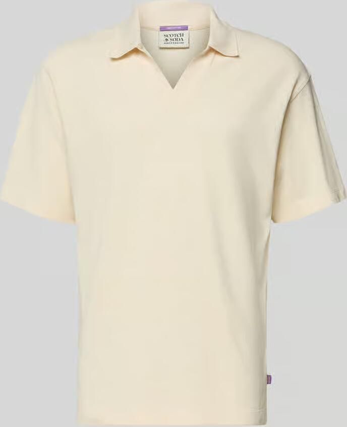 Scotch & Soda relaxed fit poloshirt in piqué-look - Foto 2