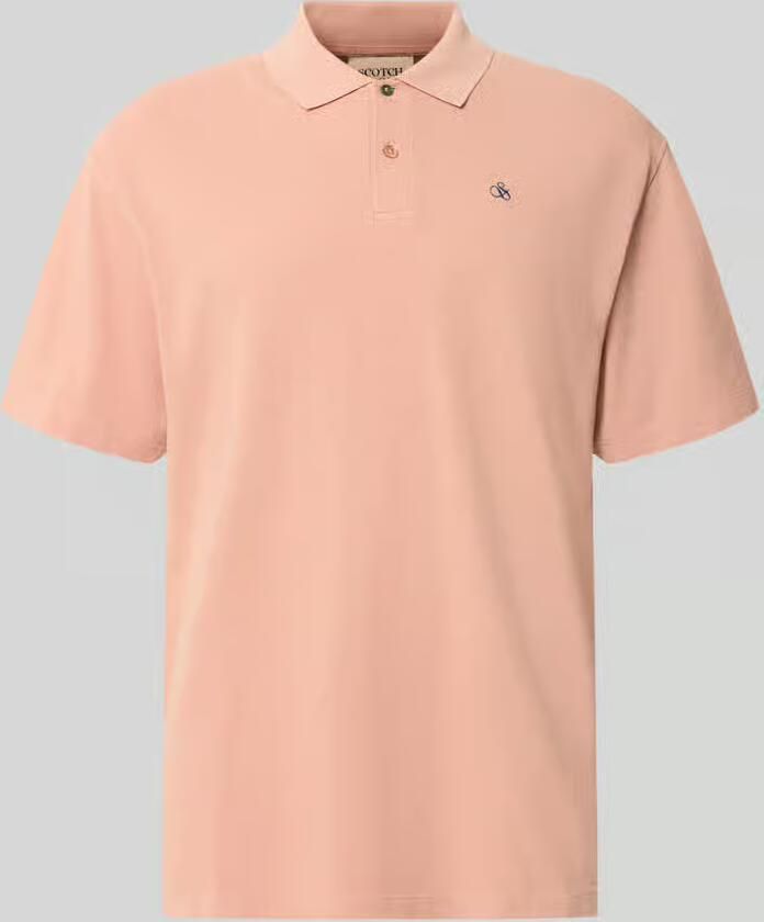 Scotch & Soda relaxed fit poloshirt met gestikt logo - Foto 3