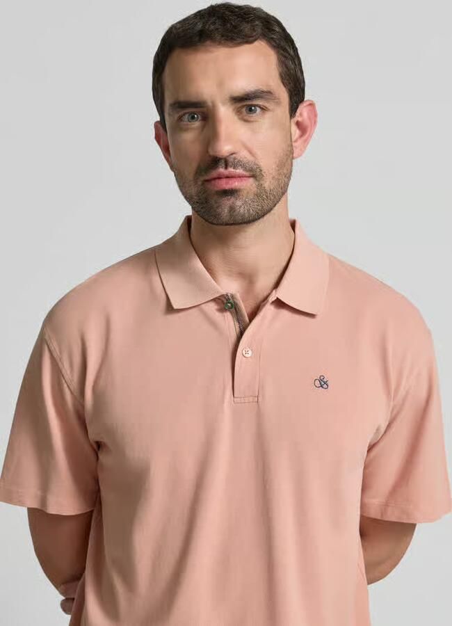 Scotch & Soda relaxed fit poloshirt met gestikt logo - Foto 2