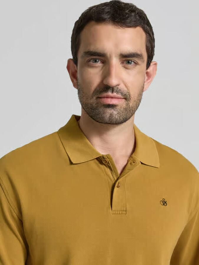 Scotch & Soda relaxed fit poloshirt met gestikt logo - Foto 2