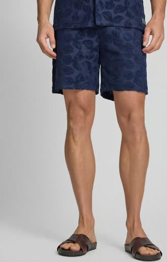 Scotch & Soda relaxed fit short van badstof met achterzak - Foto 5