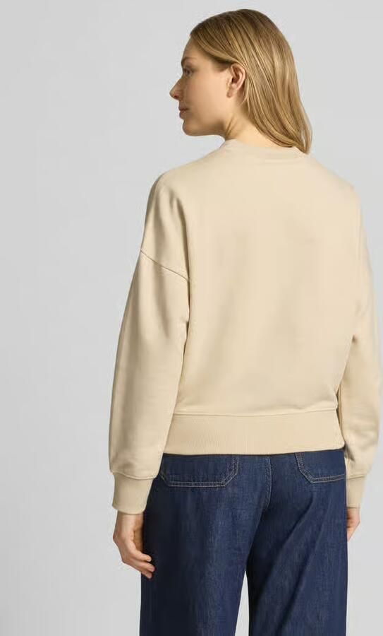 Scotch & Soda relaxed fit sweatshirt met bloemige stitching - Foto 3