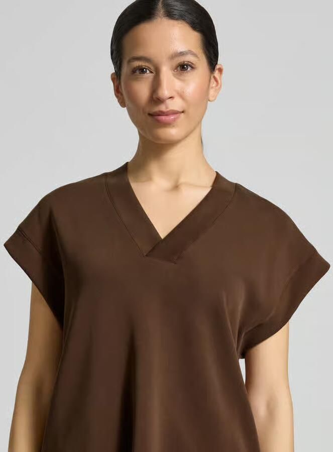 Scotch & Soda relaxed fit T-shirt met lyocell-aandeel