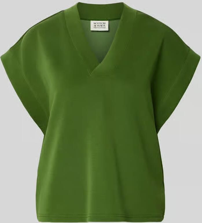 Scotch & Soda Relaxed fit T-shirt met lyocell model 'Tencel'