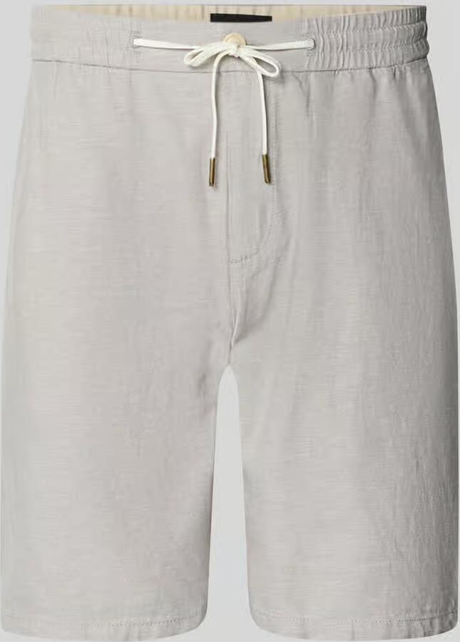 Scotch & Soda Korte Broek Scotch & Soda Fave Short Cotton Linen Greige - Foto 2