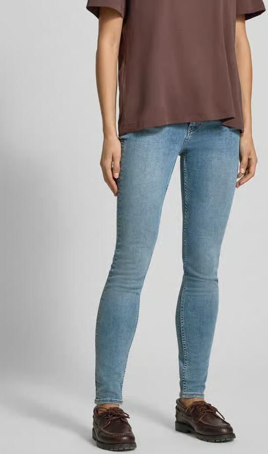 Scotch & Soda Skinny fit jeans in used-look model 'LA BOHEMIENNE' - Foto 3