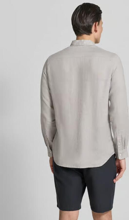 Scotch & Soda Overhemd Lange Mouw Scotch & Soda Linnen Core Overhemd Grijs - Foto 8