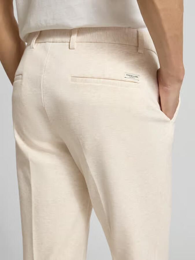Scotch & Soda Slim fit stoffen broek met achterzakken model 'Mott' - Foto 2