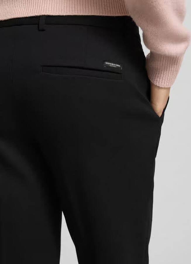 Scotch & Soda Slim fit stoffen broek met achterzakken model 'Mott' - Foto 2