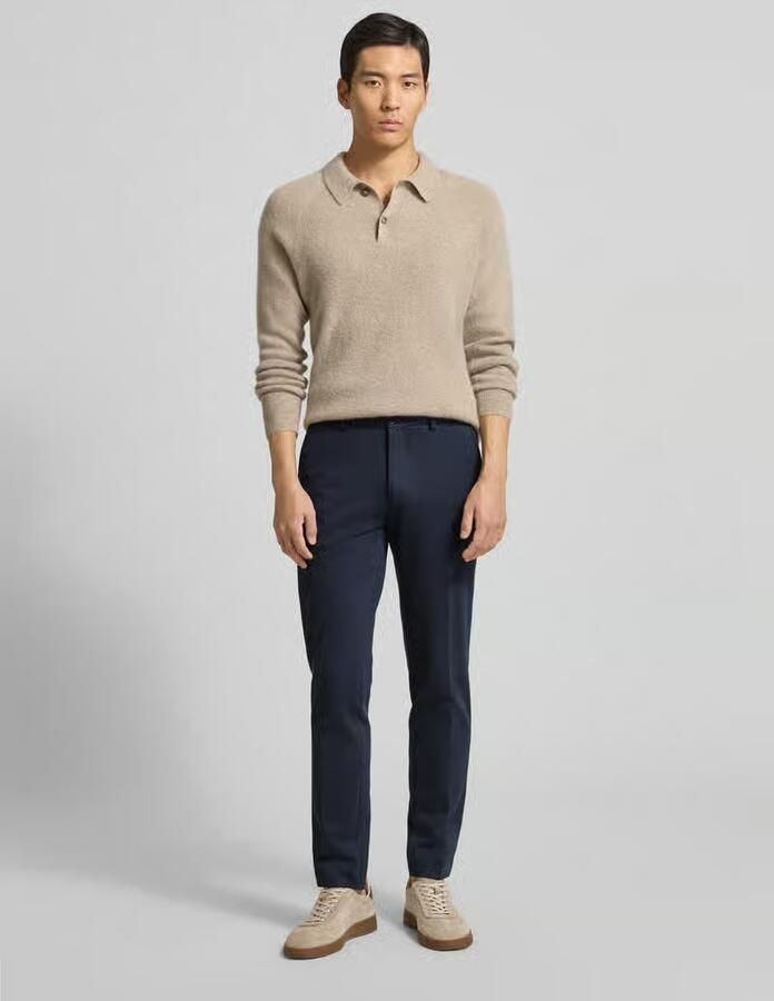 Scotch & Soda Stoffen broek met Franse steekzakken - Foto 2