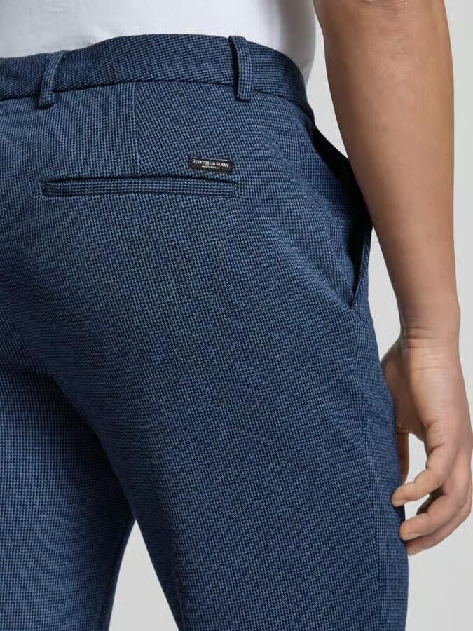 Scotch & Soda Stoffen broek met Franse steekzakken model 'Mott' - Foto 2
