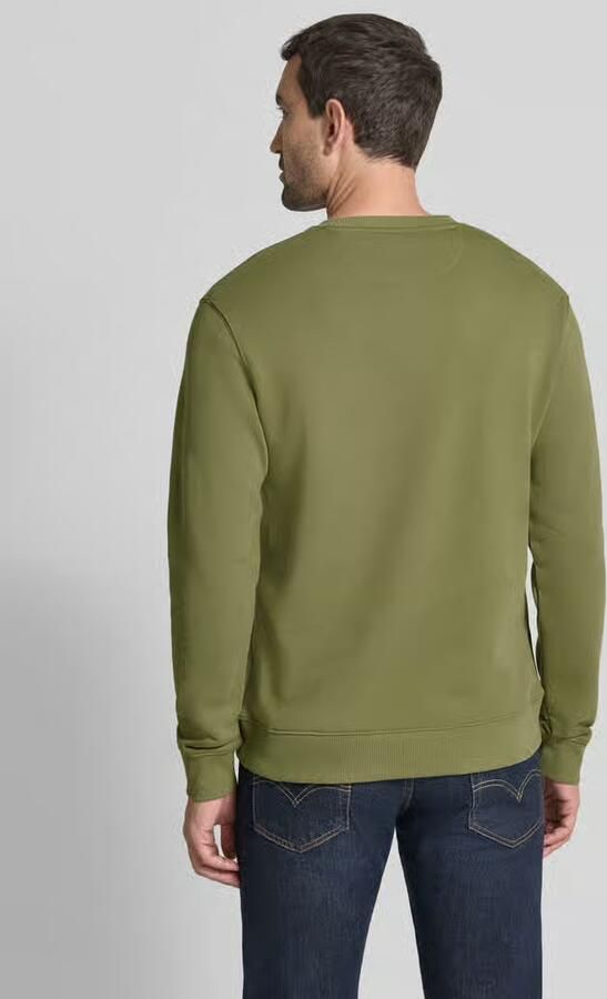 Scotch & Soda sweatshirt met labelbadge en ronde hals - Foto 3