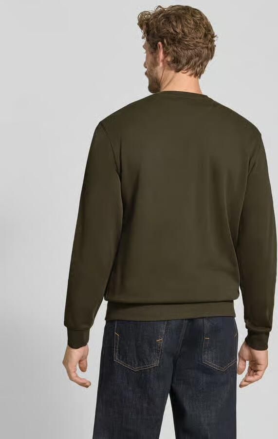 Scotch & Soda regular fit sweater donkergroen - Foto 4