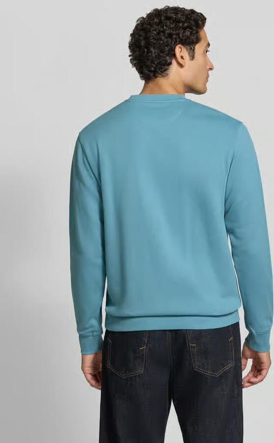 Scotch & Soda katoenen regular fit trui blauw - Foto 5