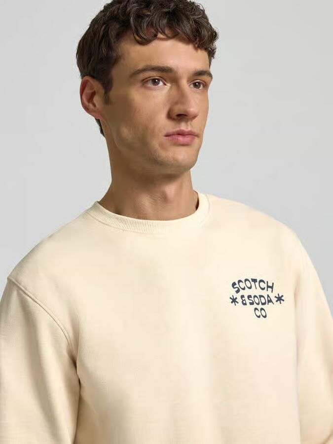 Scotch & Soda Sweatshirt met labelprint - Foto 2