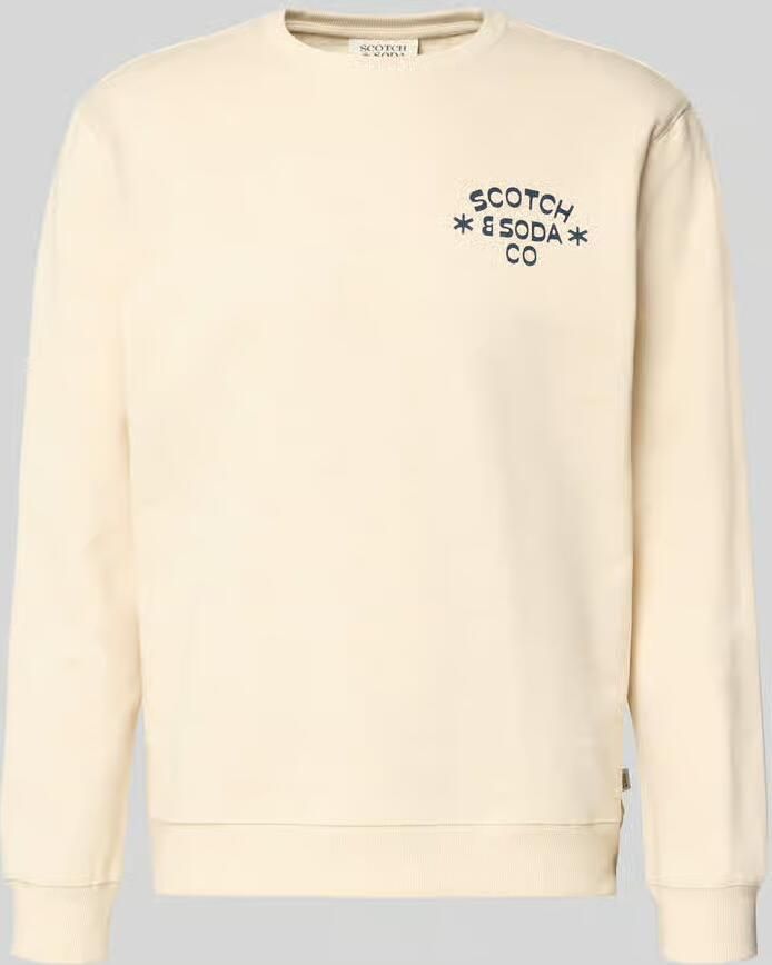Scotch & Soda Sweatshirt met labelprint